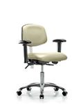 GSS42946 | Class 100 Vinyl Clean Room Chair Desk Height with