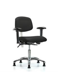 GSS42949 | Class 100 Vinyl Clean Room Chair Desk Height with