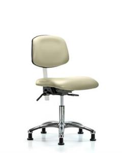 GSS42973 | Class 100 Vinyl Clean Room Chair Desk Height with