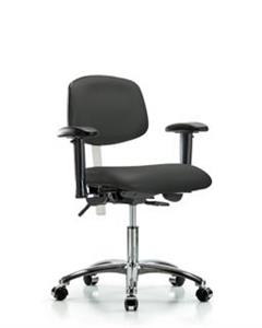 GSS42979 | Class 100 Vinyl Clean Room Chair Desk Height with