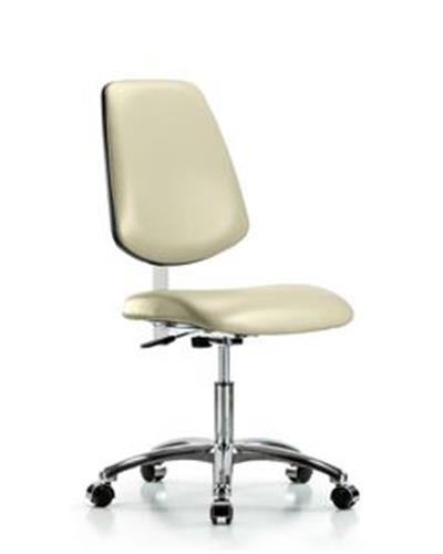 GSS43000 | Class 100 Vinyl Clean Room Chair Desk Height with