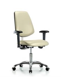 GSS43018 | Class 100 Vinyl Clean Room Chair Desk Height with