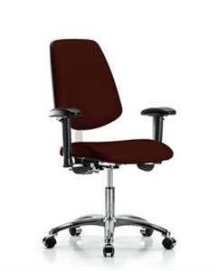 GSS43049 | Class 100 Vinyl Clean Room Chair Desk Height with