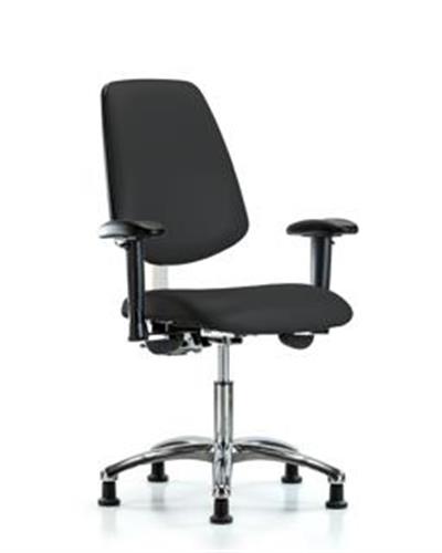 GSS43057 | Class 100 Vinyl Clean Room Chair Desk Height with