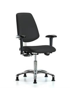 GSS43057 | Class 100 Vinyl Clean Room Chair Desk Height with
