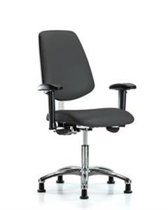 GSS43060 | Class 100 Vinyl Clean Room Chair Desk Height with