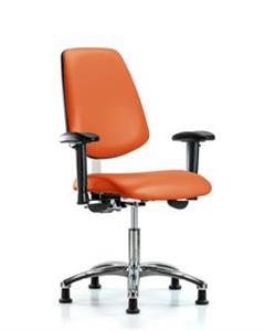 GSS43062 | Class 100 Vinyl Clean Room Chair Desk Height with