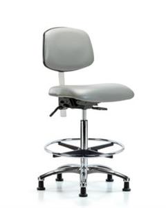 GSS43119 | Class 100 Vinyl Clean Room Chair High Bench Height
