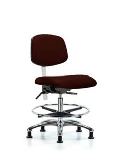 GSS43220 | Class 100 Vinyl Clean Room Chair Medium Bench Heig