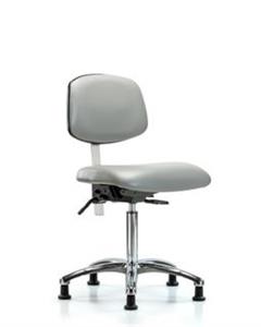 GSS43245 | Class 100 Vinyl Clean Room Chair Medium Bench Heig