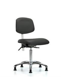 GSS43240 | Class 100 Vinyl Clean Room Chair Medium Bench Heig
