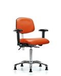 GSS43278 | Class 100 Vinyl Clean Room Chair Medium Bench Heig