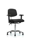 GSS43345 | Class 100 Vinyl Clean Room Chair Medium Bench Heig