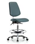 GSS43356 | Class 100 Vinyl Clean Room Chair Medium Bench Heig