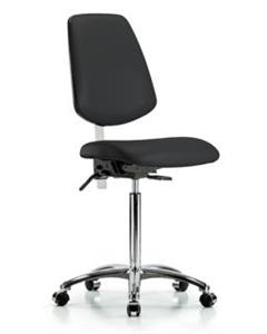 GSS43372 | Class 100 Vinyl Clean Room Chair Medium Bench Heig