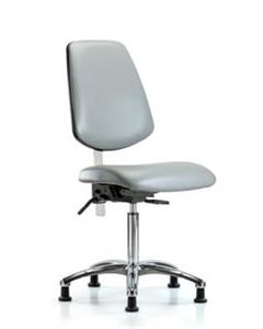 GSS43461 | Class 100 Vinyl Clean Room Chair Medium Bench Heig