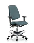 GSS43464 | Class 100 Vinyl Clean Room Chair Medium Bench Heig