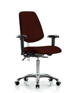 GSS43481 | Class 100 Vinyl Clean Room Chair Medium Bench Heig