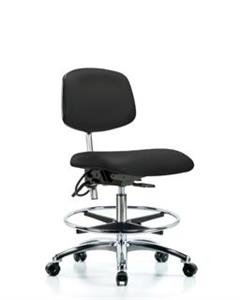 GSS43530 | Class 100 Vinyl Clean Room ESD Chair Medium Bench