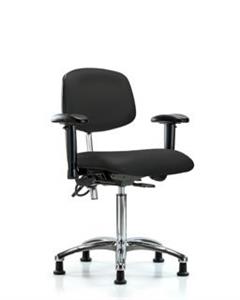 GSS43560 | Class 100 Vinyl Clean Room ESD Chair Medium Bench