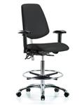 GSS43582 | Class 100 Vinyl Clean Room ESD Chair High Bench He