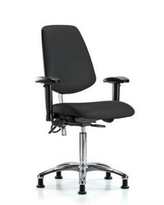 GSS43608 | Class 100 Vinyl Clean Room ESD Chair Medium Bench