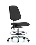 GSS43610 | Class 100 Vinyl Clean Room ESD Chair Medium Bench
