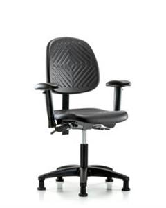 GSS43645 | Polyurethane Chair Desk Height with Medium Back Ad