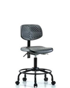 GSS43670 | Polyurethane Chair Round Tube Base Desk Height wit