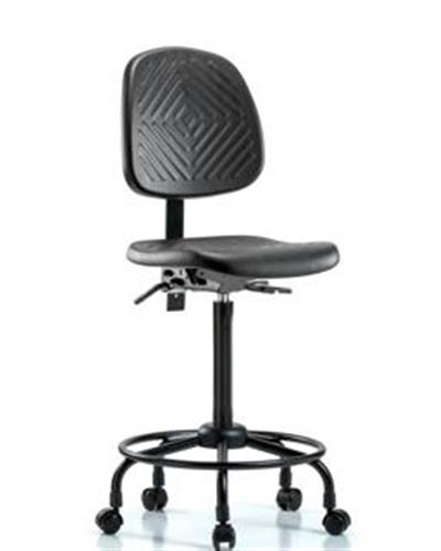 GSS43716 | Polyurethane Chair with Round Tube Base High Bench