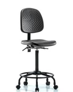 GSS43716 | Polyurethane Chair with Round Tube Base High Bench