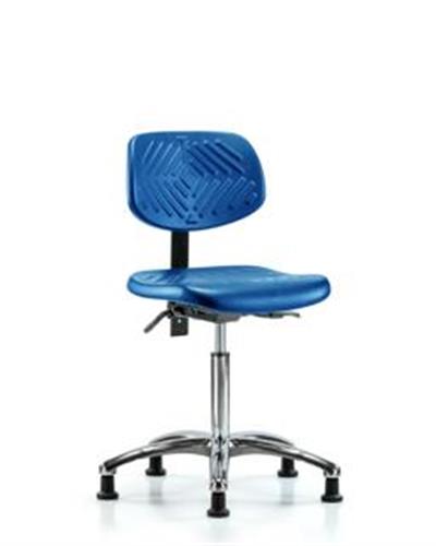 GSS47127 | Polyurethane Chair Chrome Medium Bench Height with