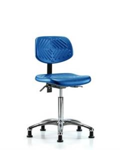 GSS47127 | Polyurethane Chair Chrome Medium Bench Height with