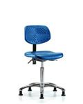 GSS47127 | Polyurethane Chair Chrome Medium Bench Height with
