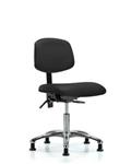 GSS43926 | Vinyl Chair Chrome Desk Height with Stationary Gli