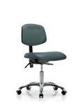 GSS43955 | Vinyl Chair Chrome Desk Height with Seat Tilt Cast