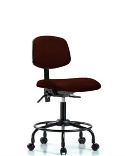 GSS44278 | Vinyl Chair Desk Height with Round Tube Base Caste