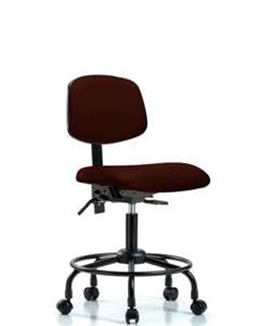 GSS44278 | Vinyl Chair Desk Height with Round Tube Base Caste
