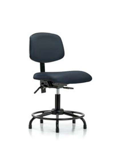 GSS44326 | Vinyl Chair Desk Height with Round Tube Base Seat