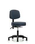 GSS44470 | Vinyl Stool with Back Desk Height with Stationary