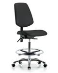 GSS44637 | Vinyl Chair Chrome High Bench Height with Medium B