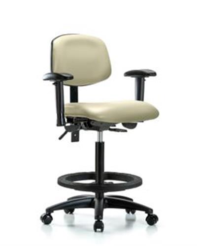 GSS44931 | Vinyl Chair High Bench Height with Adjustable Arms