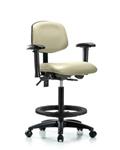 GSS44931 | Vinyl Chair High Bench Height with Adjustable Arms
