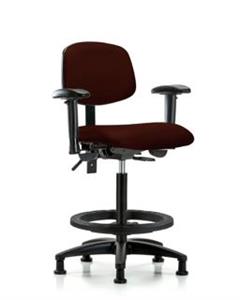 GSS44935 | Vinyl Chair High Bench Height with Adjustable Arms
