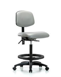 GSS44969 | Vinyl Chair High Bench Height with Seat Tilt Black