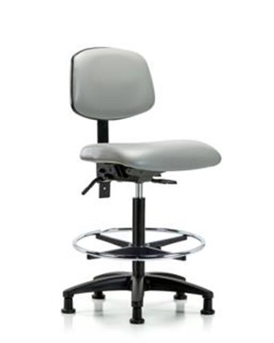 GSS44996 | Vinyl Chair High Bench Height with Seat Tilt Chrom