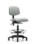 GSS44996 | Vinyl Chair High Bench Height with Seat Tilt Chrom