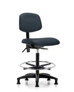 GSS44992 | Vinyl Chair High Bench Height with Seat Tilt Chrom