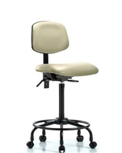 GSS45039 | Vinyl Chair High Bench Height with Round Tube Base