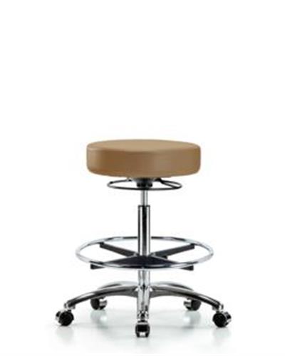 GSS45112 | Vinyl Stool without Back Chrome High Bench Height